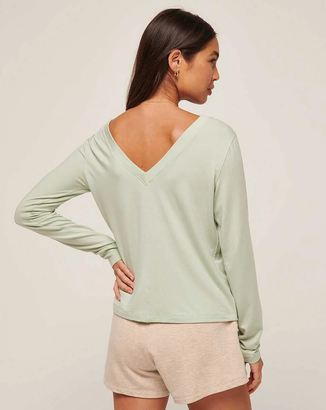 Bay Waves Vneck Top