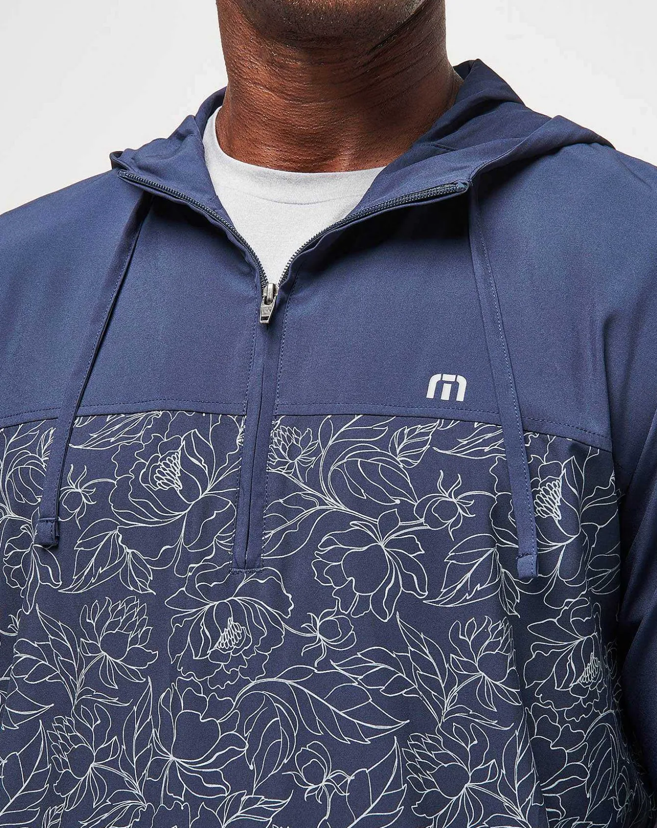 Blooming Orchid Quarter Zip Hoodie