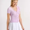 Butterfly Beach Ribbed Top