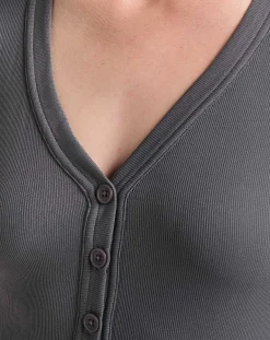 Butterfly Beach Ribbed Top