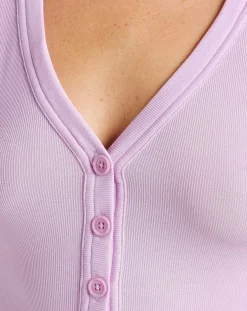 Butterfly Beach Ribbed Top