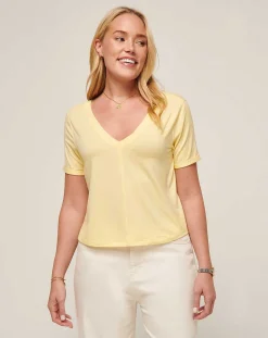Calm Waters Vneck Top