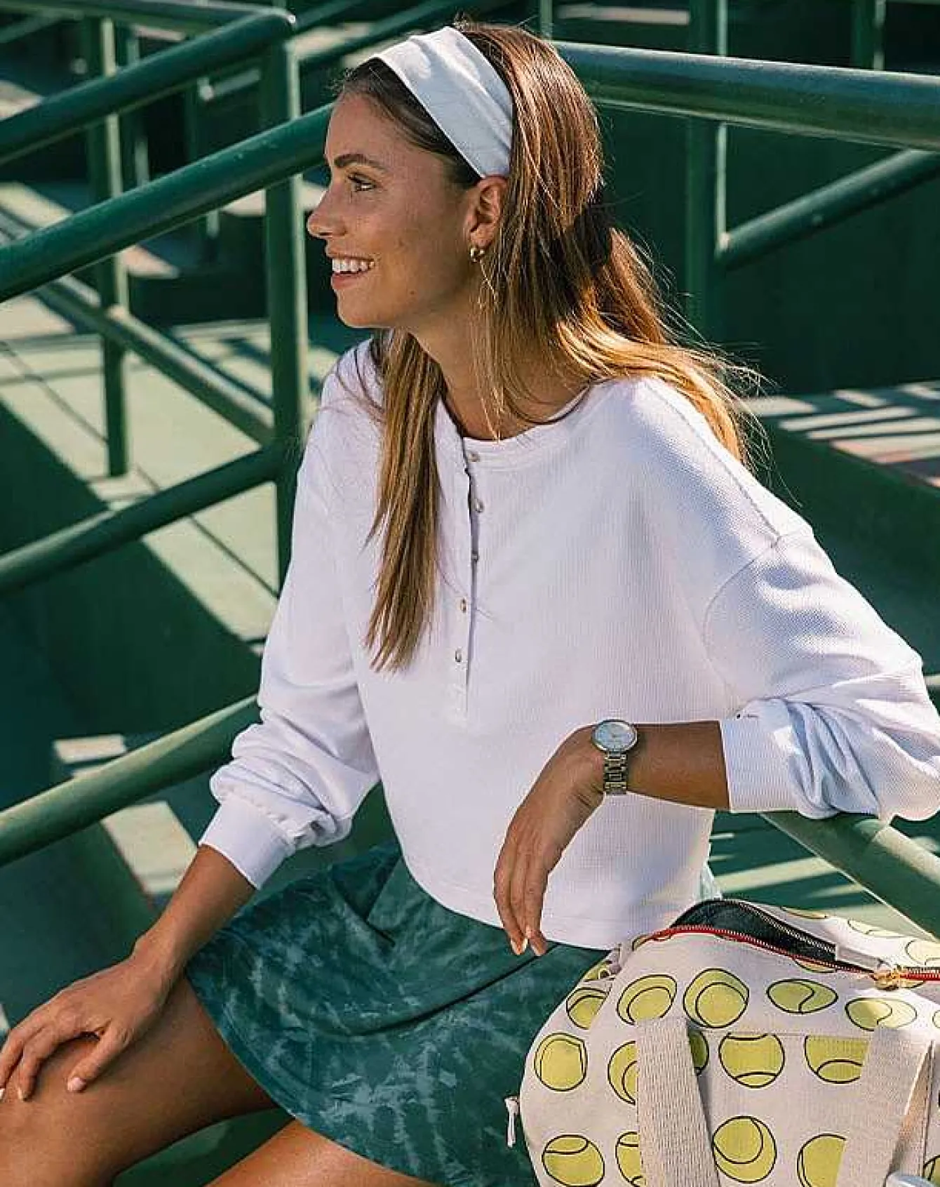 Casual Acquaintance Waffle Top
