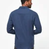 Cloud Flannel Button-Up