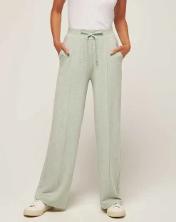Connecting Flight Cloud Terry Wide Leg Pant