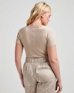 Fizzy Drink Cloud Ribbed Top