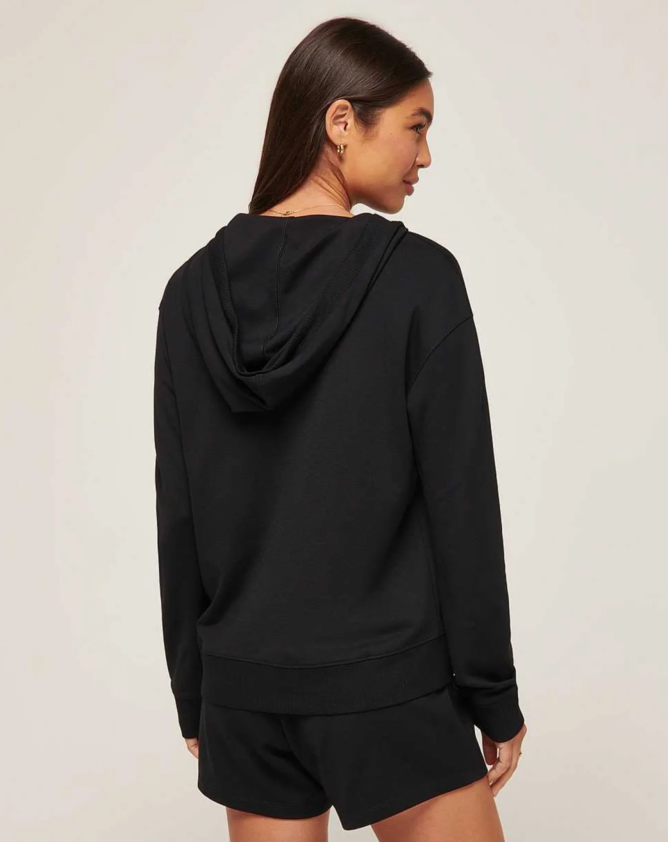 Friday Ponte Half Zip Hoodie