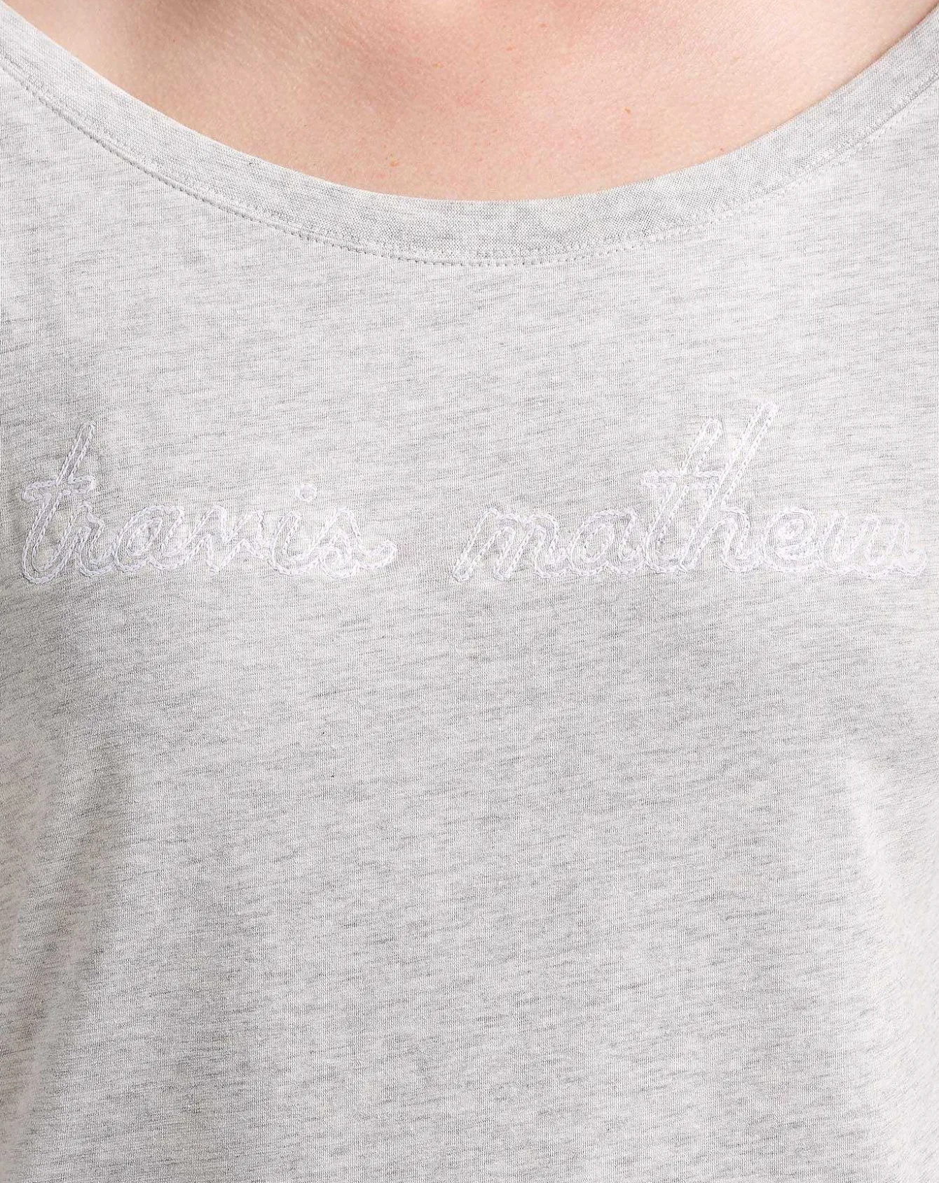 Girl Talk Tm Embroidered Tee