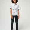 Heater Camo Youth Polo
