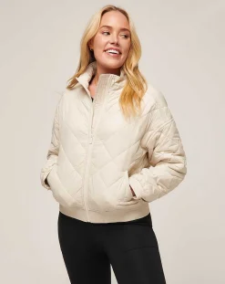 Lights At Night Quilted Jacket