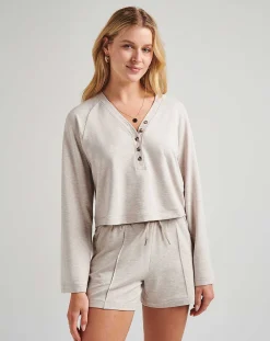 Los Altos Cloud French Terry Top