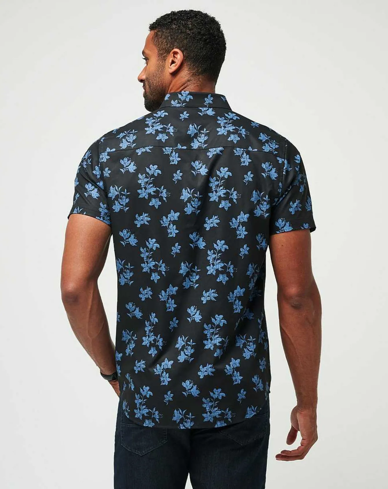 Mist On The Lake Button-Up