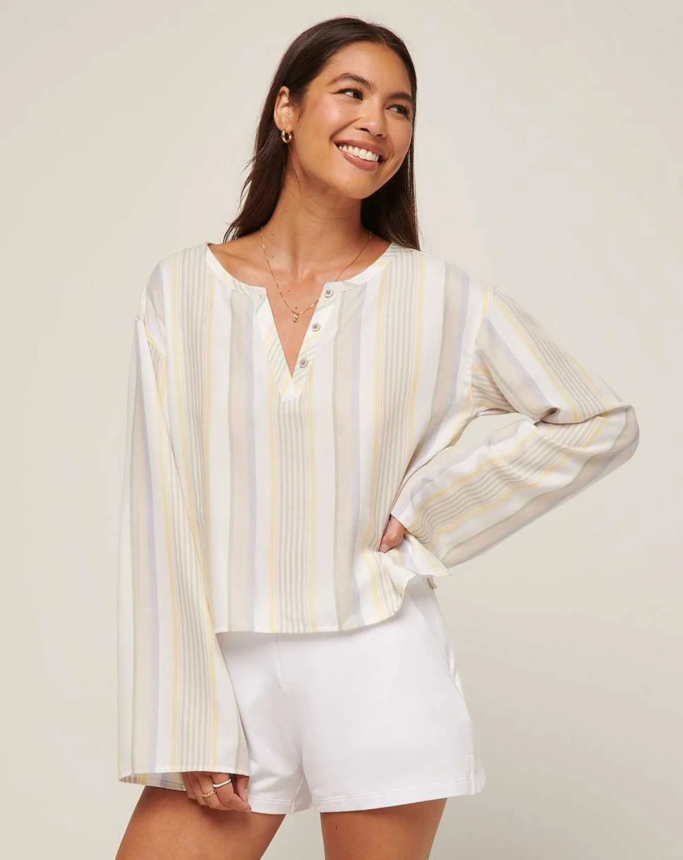More Bubbles Please Twill Top
