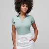 Moveknit Vneck Polo