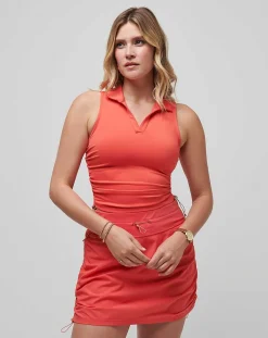 Salt Air, Don'T Care Moveknit Sleeveless Polo