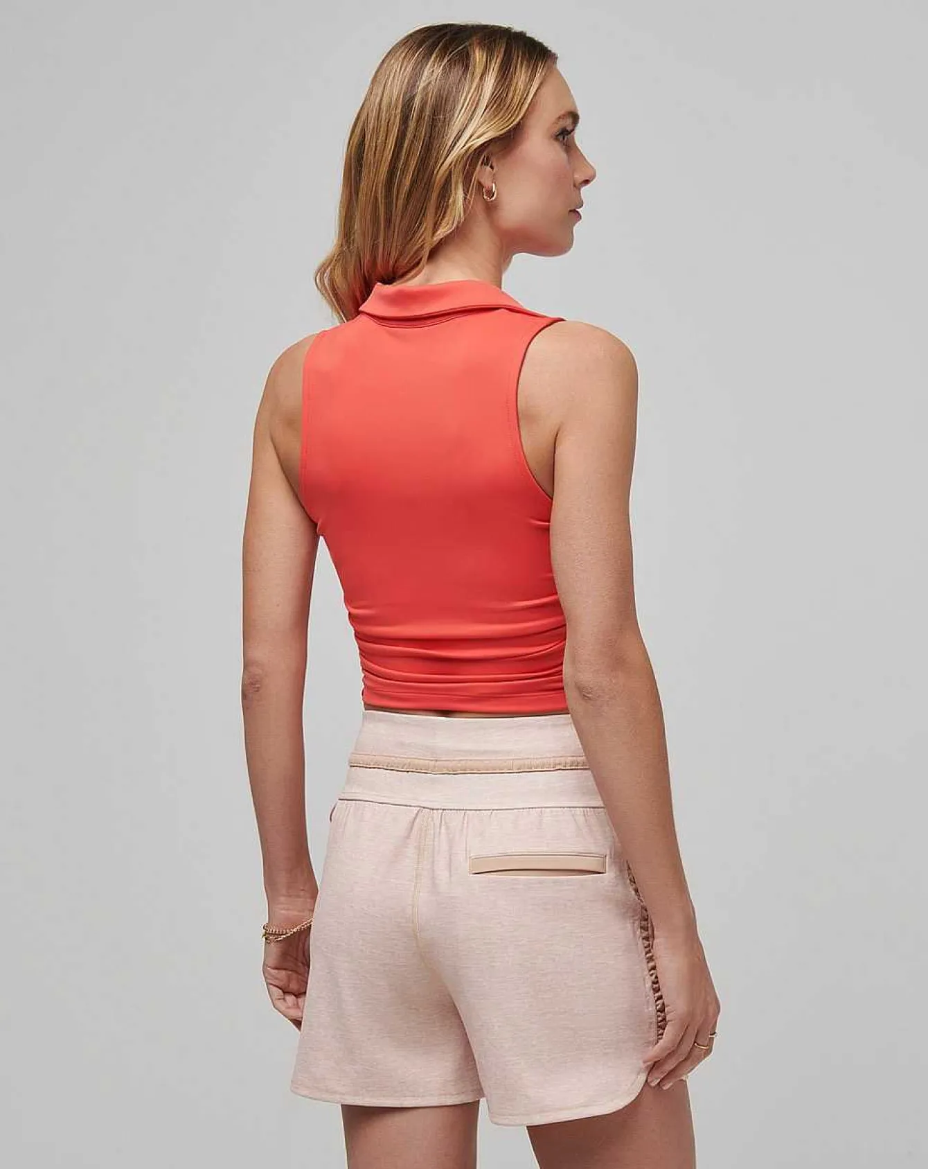 Salt Air, Don'T Care Moveknit Sleeveless Polo