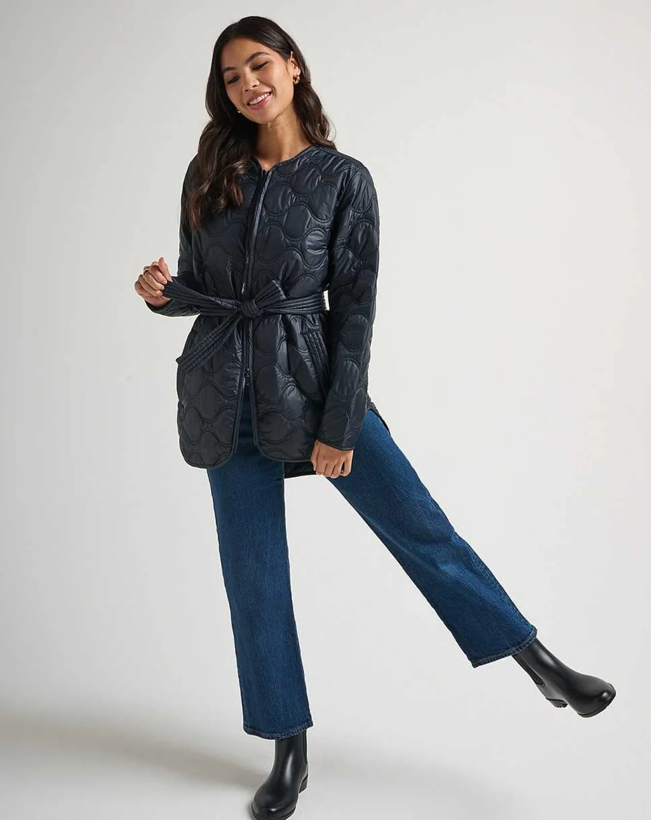Saltwater Spray Quilted Jacket