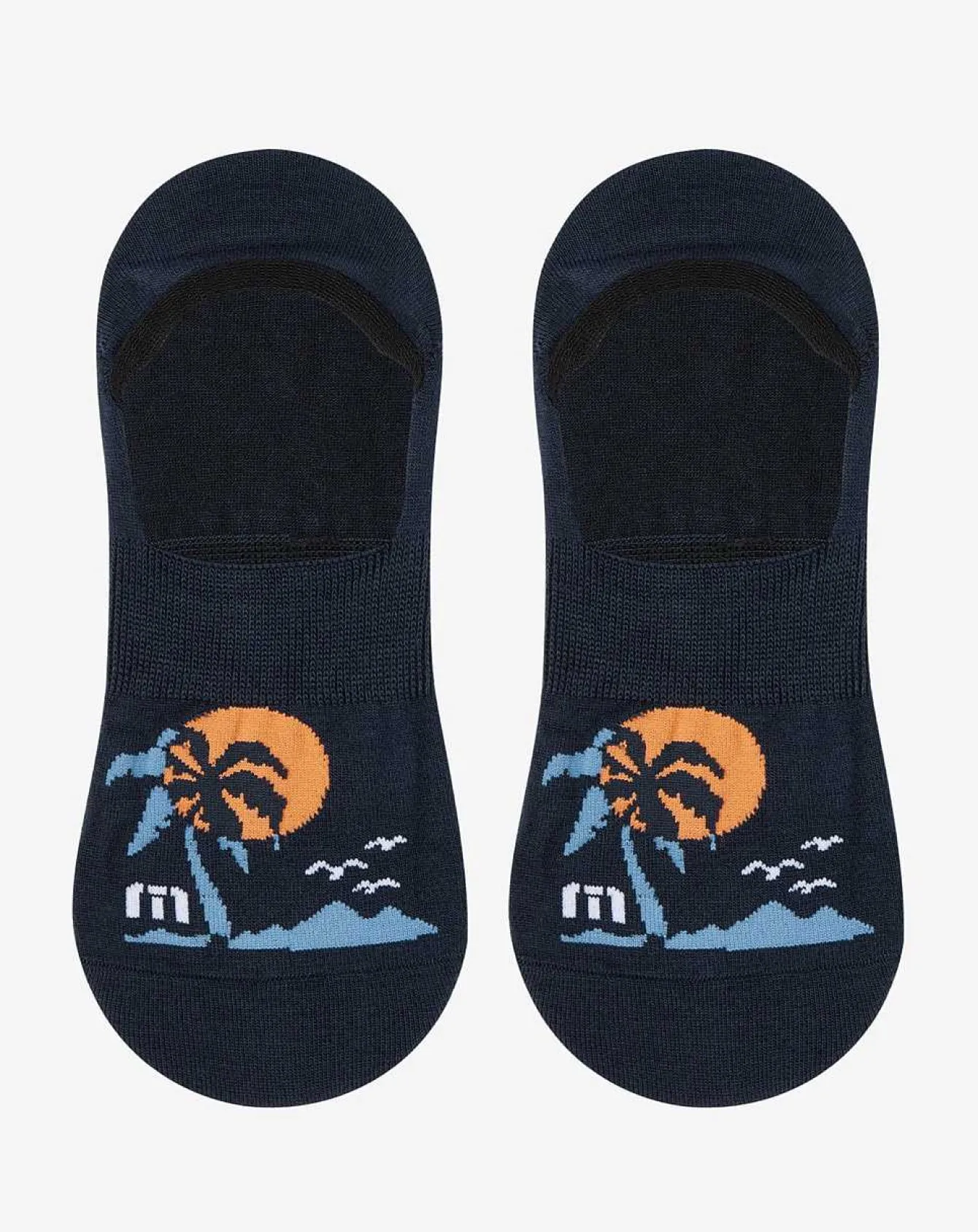 South Seas Getaway No Show Sock