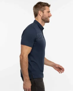 Splatter Stripe Polo