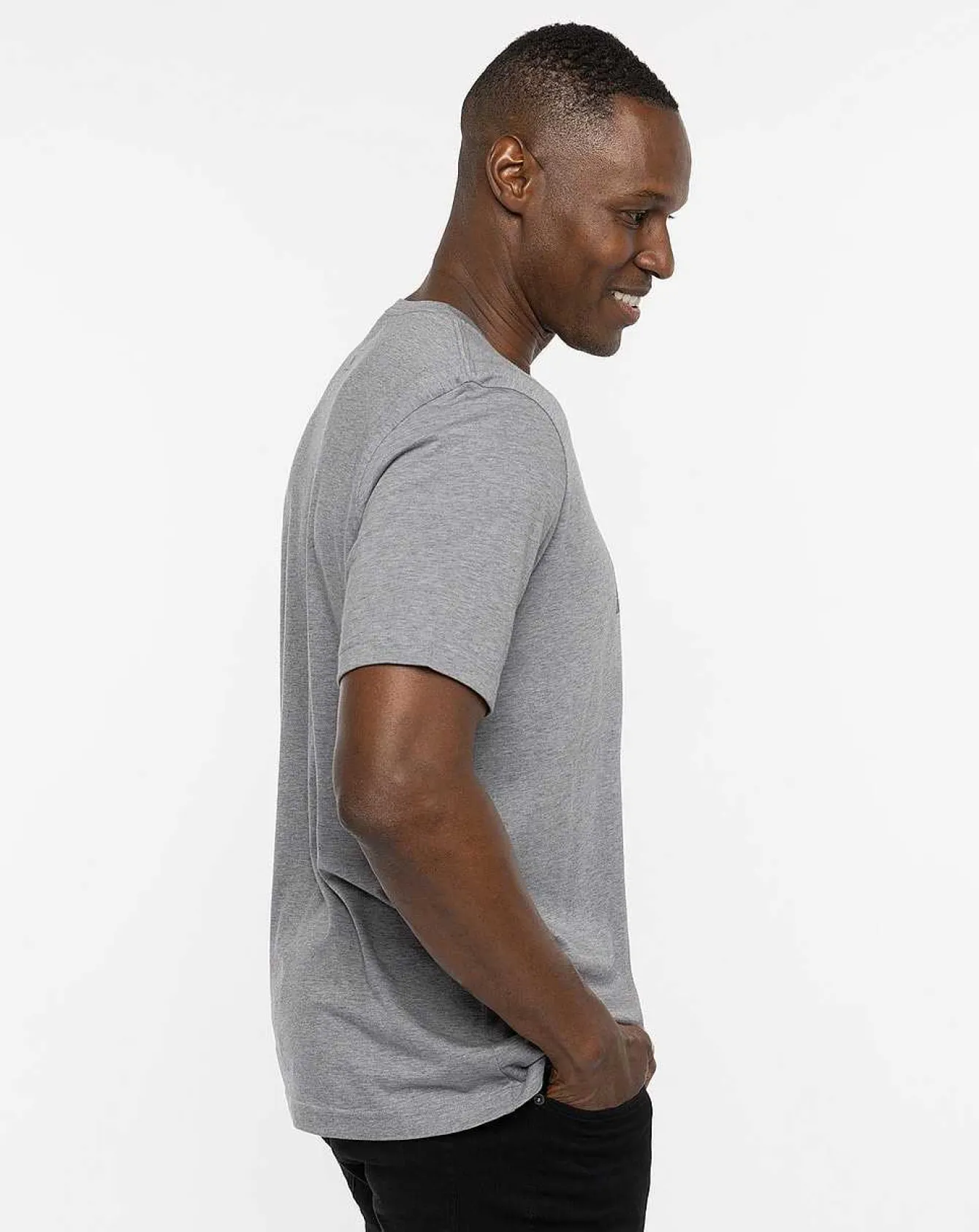 St Andrews Shadowy Plaid Tee