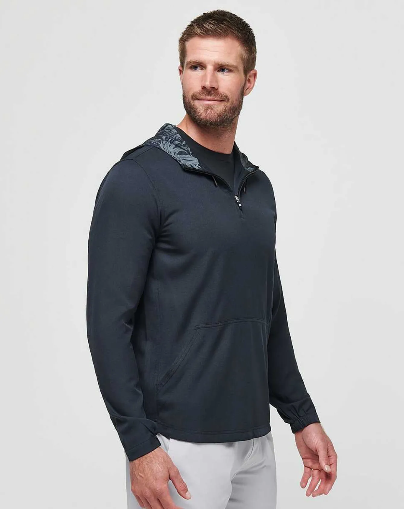 Tech Hoodie Quarter Zip