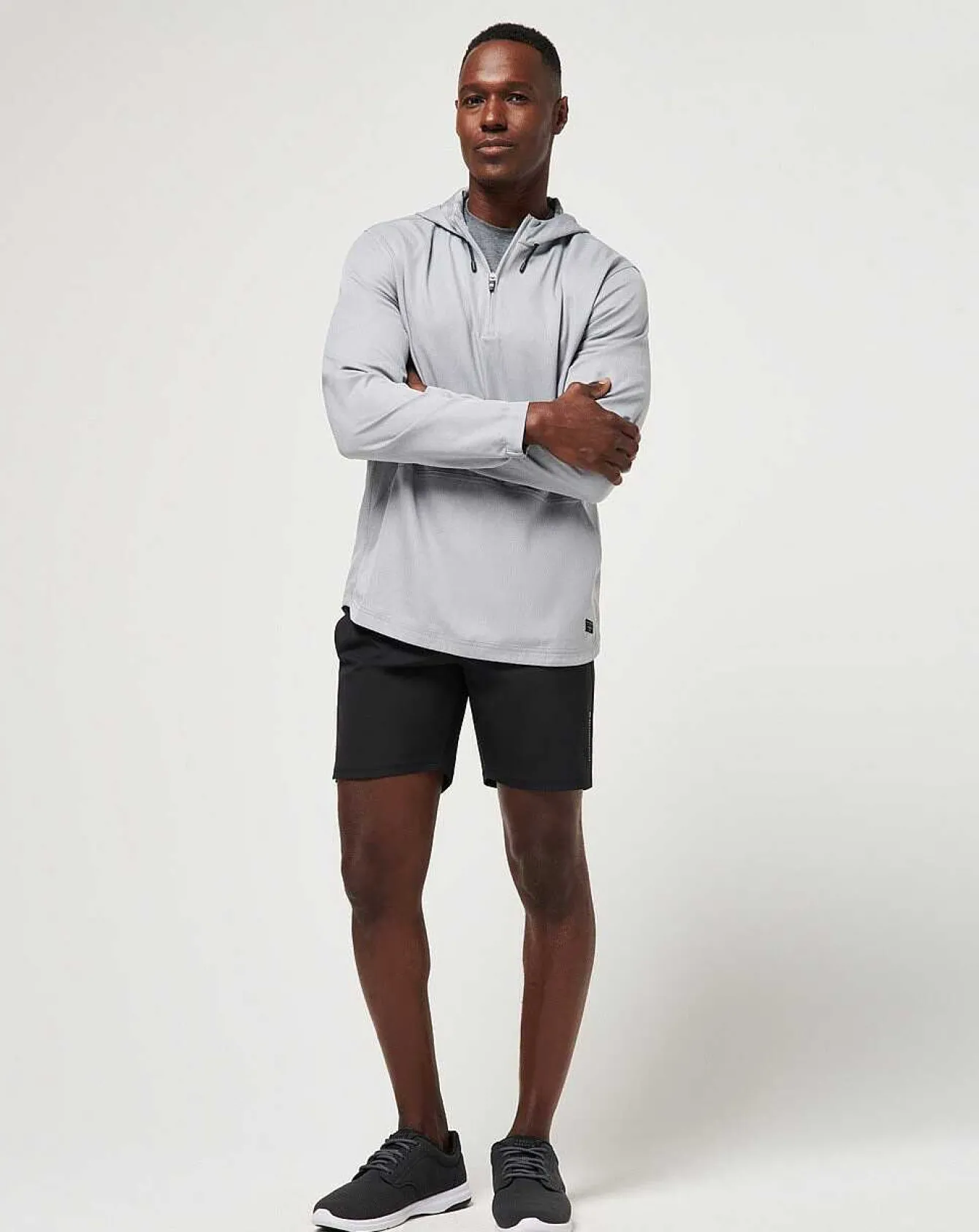 Tech Hoodie Quarter Zip