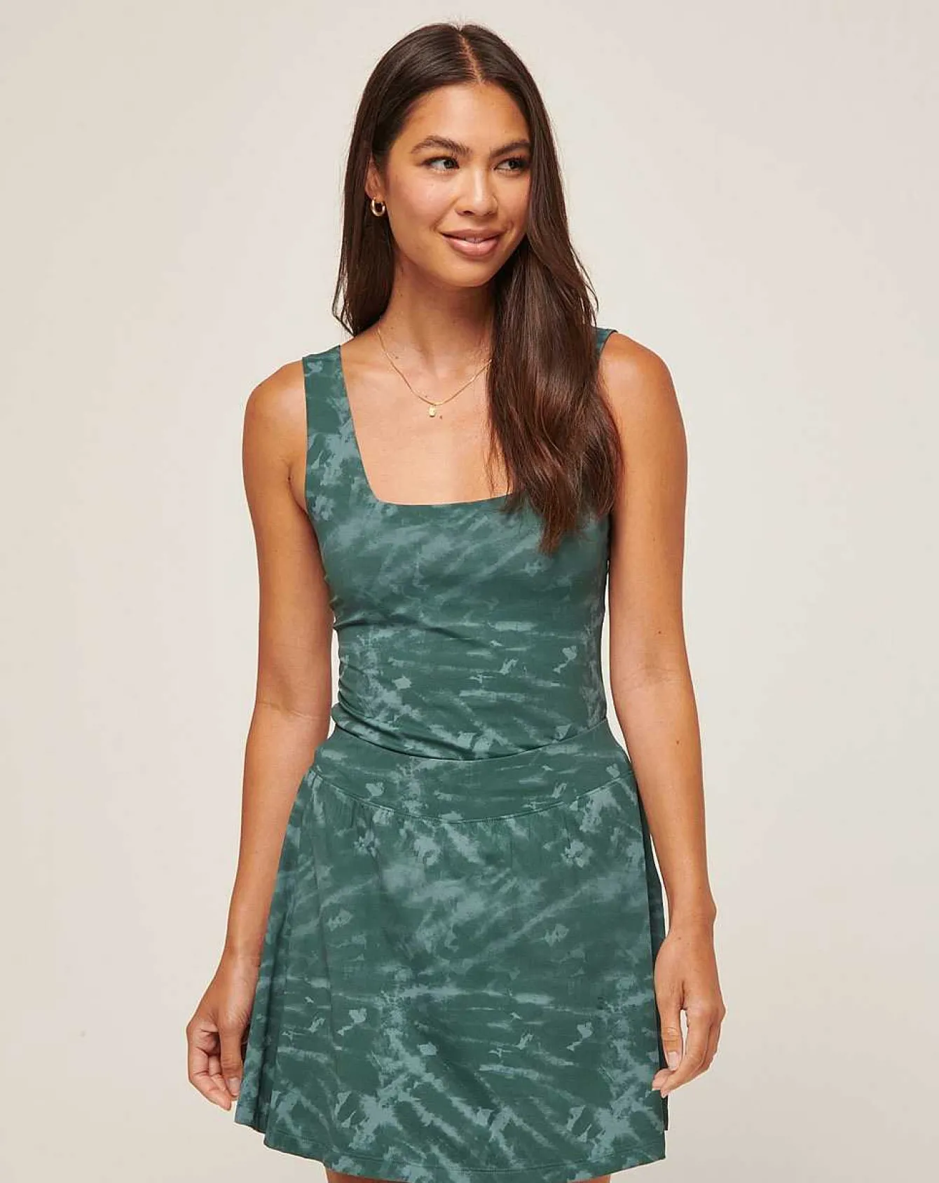Tropical Bliss Square Neck Tank