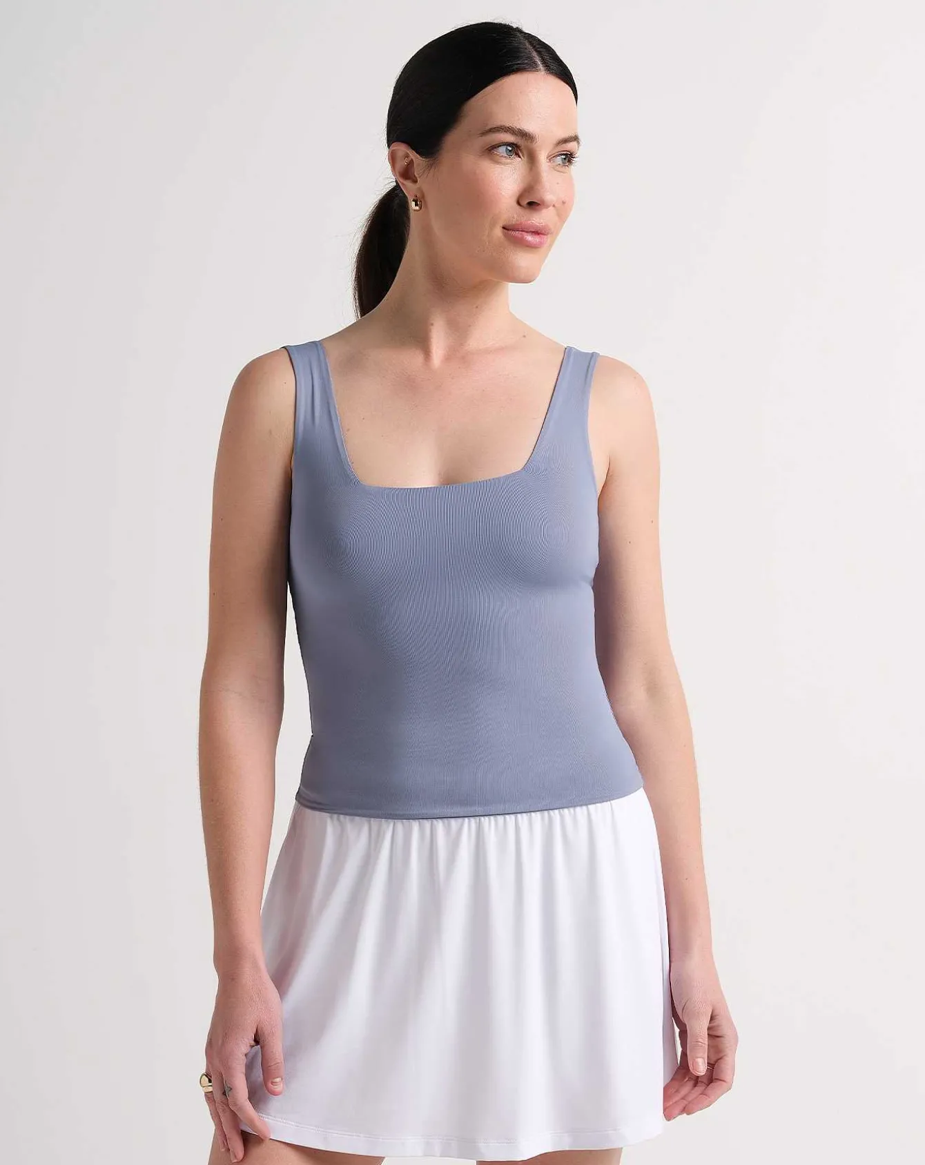 Tropical Bliss Square Neck Tank