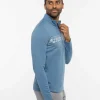Upgraded Striped Quarter Zip